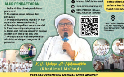 Pembukaan Pendataran Progam Klasik Markaz Tahfidz Nasional 2020
